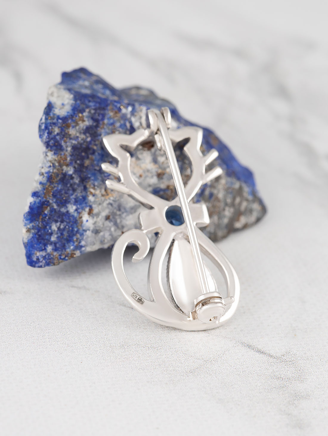 91659 Брошь (Ag 925)