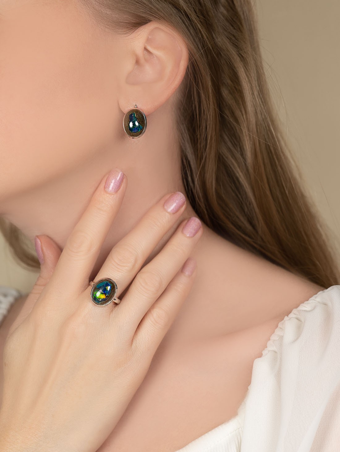 88363 Серьги (Ag 925)