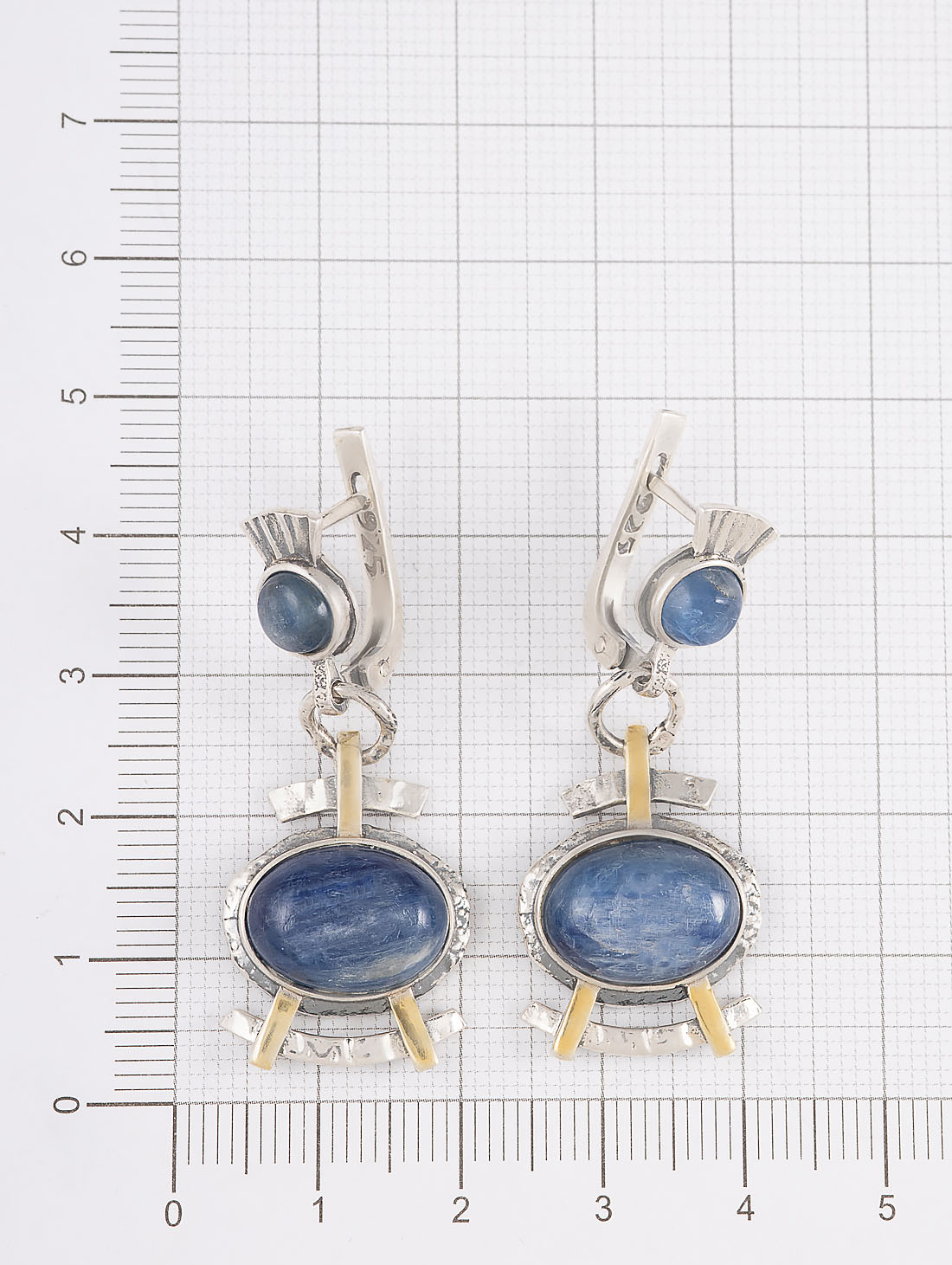 Err1282z Кианит Серьги (Ag 925)