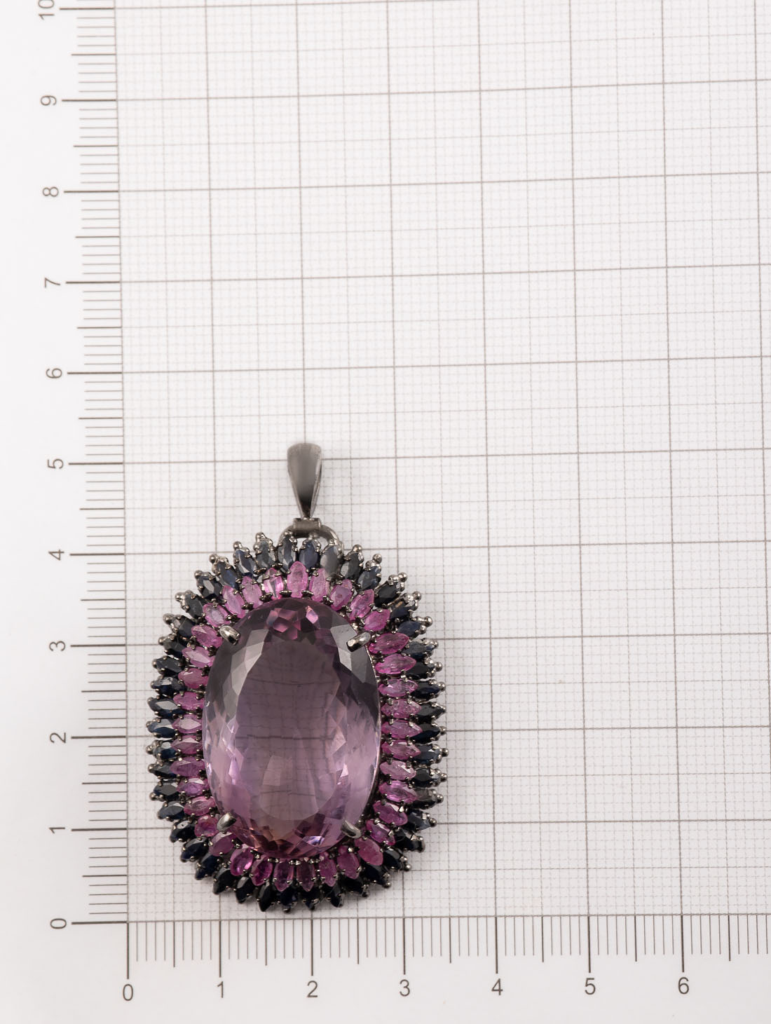 042341 Брошь-кулон (Ag 925)