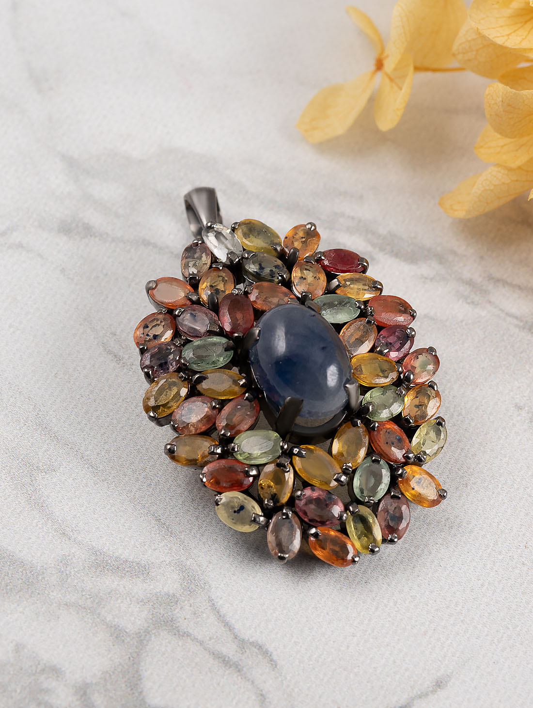 042336 Брошь-кулон (Ag 925)