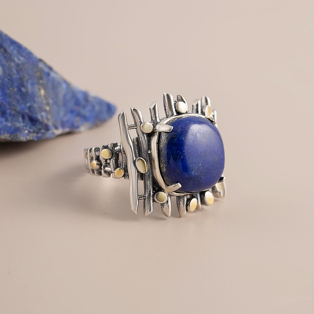 Rrr1450z Лазурит Кольцо (Ag 925)