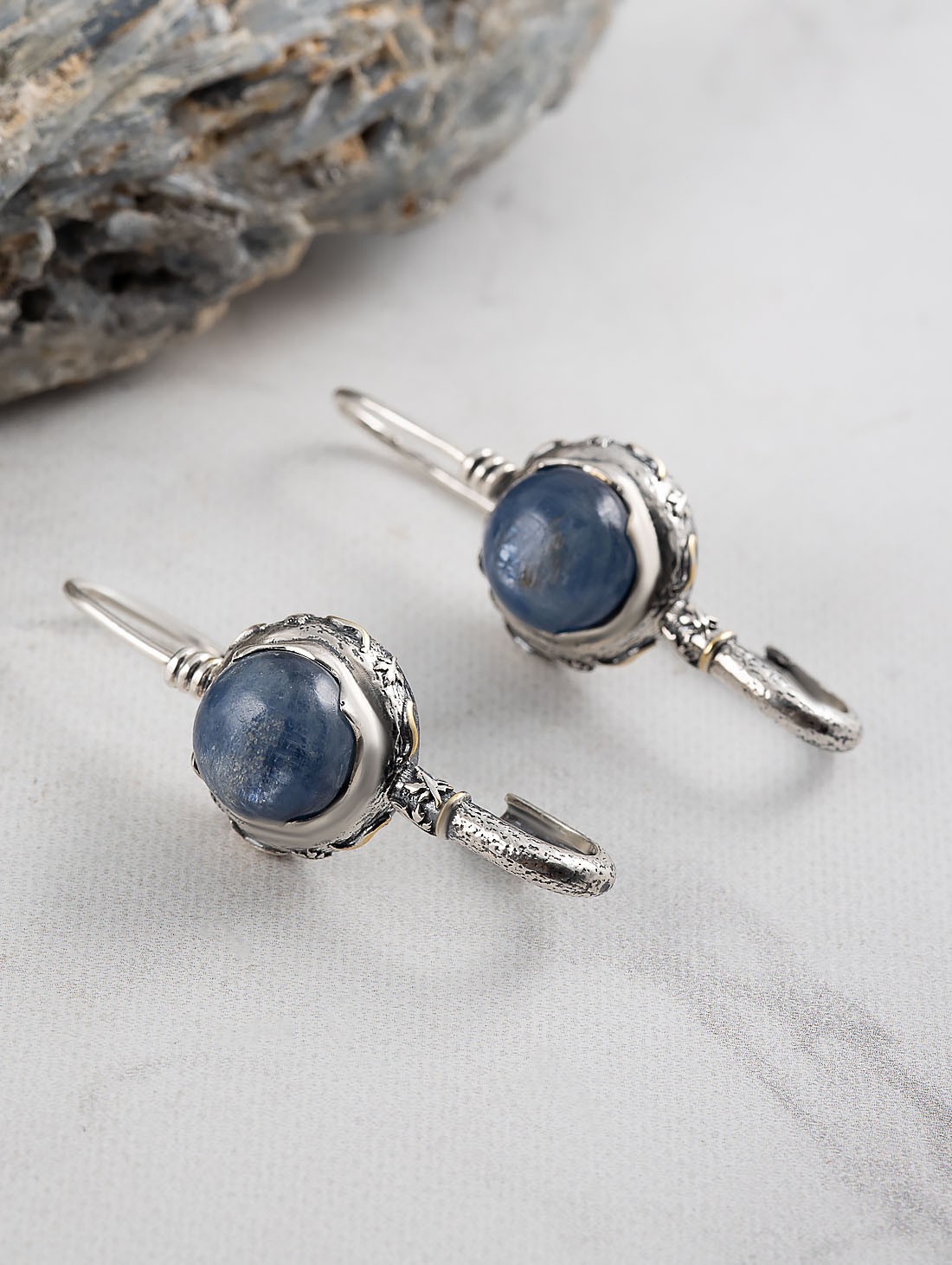 Err1346z Кианит Серьги (Ag 925)