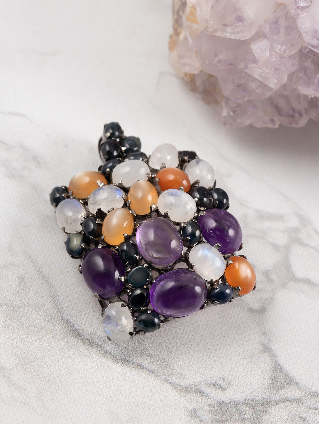 042344 Брошь-кулон (Ag 925)