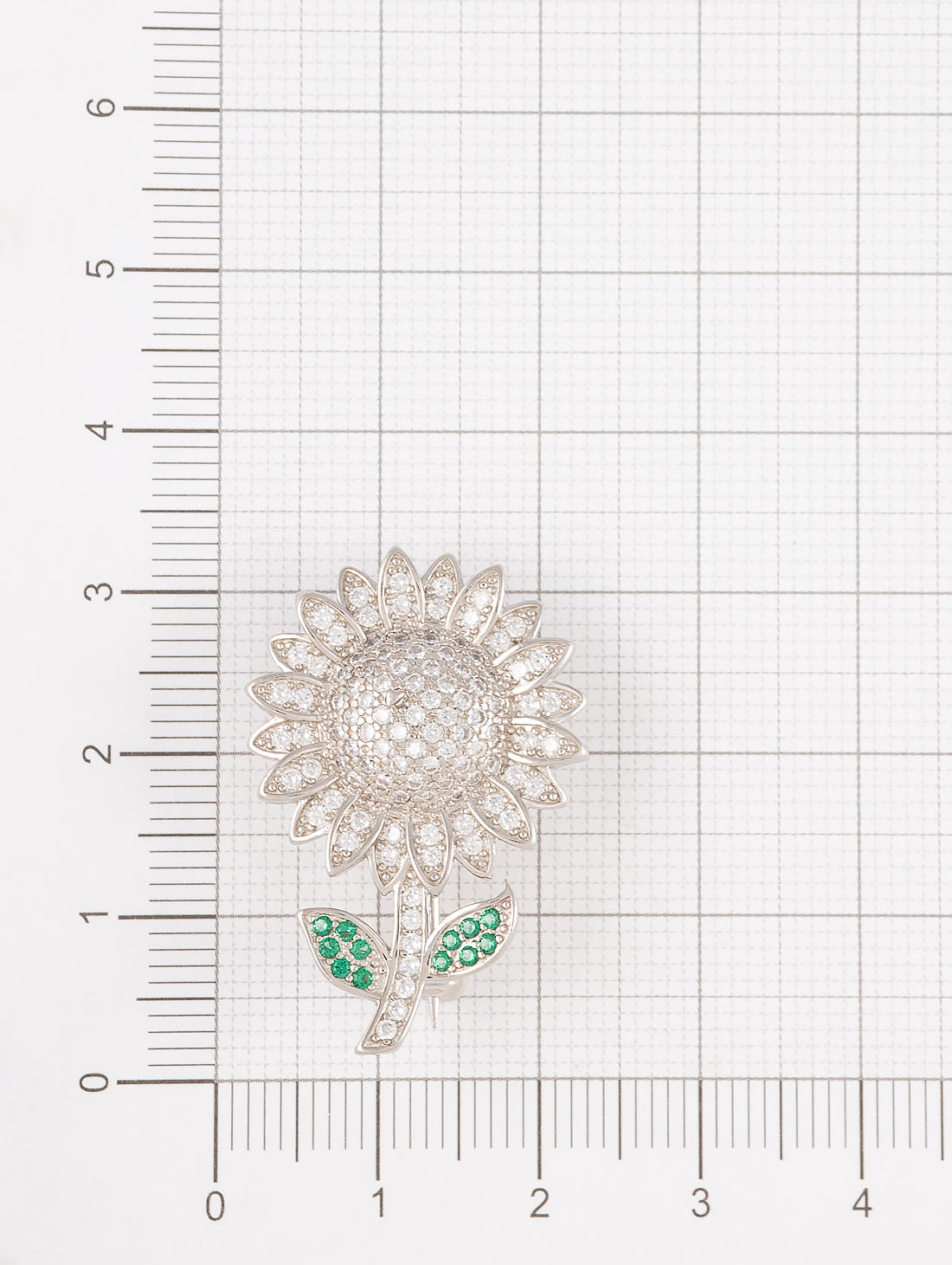 B00156r Брошь (Ag 925)