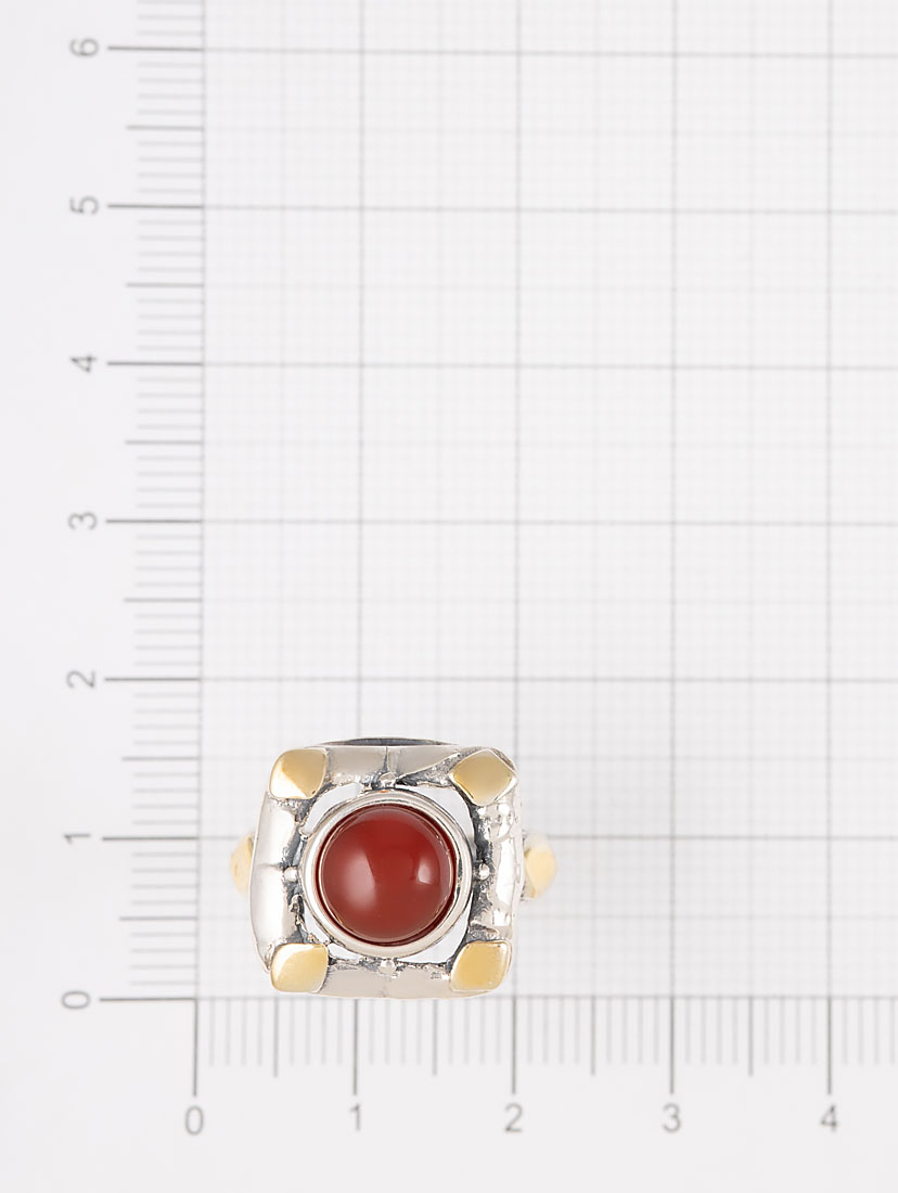 Rrr1247z Сердолик Кольцо (Ag 925)
