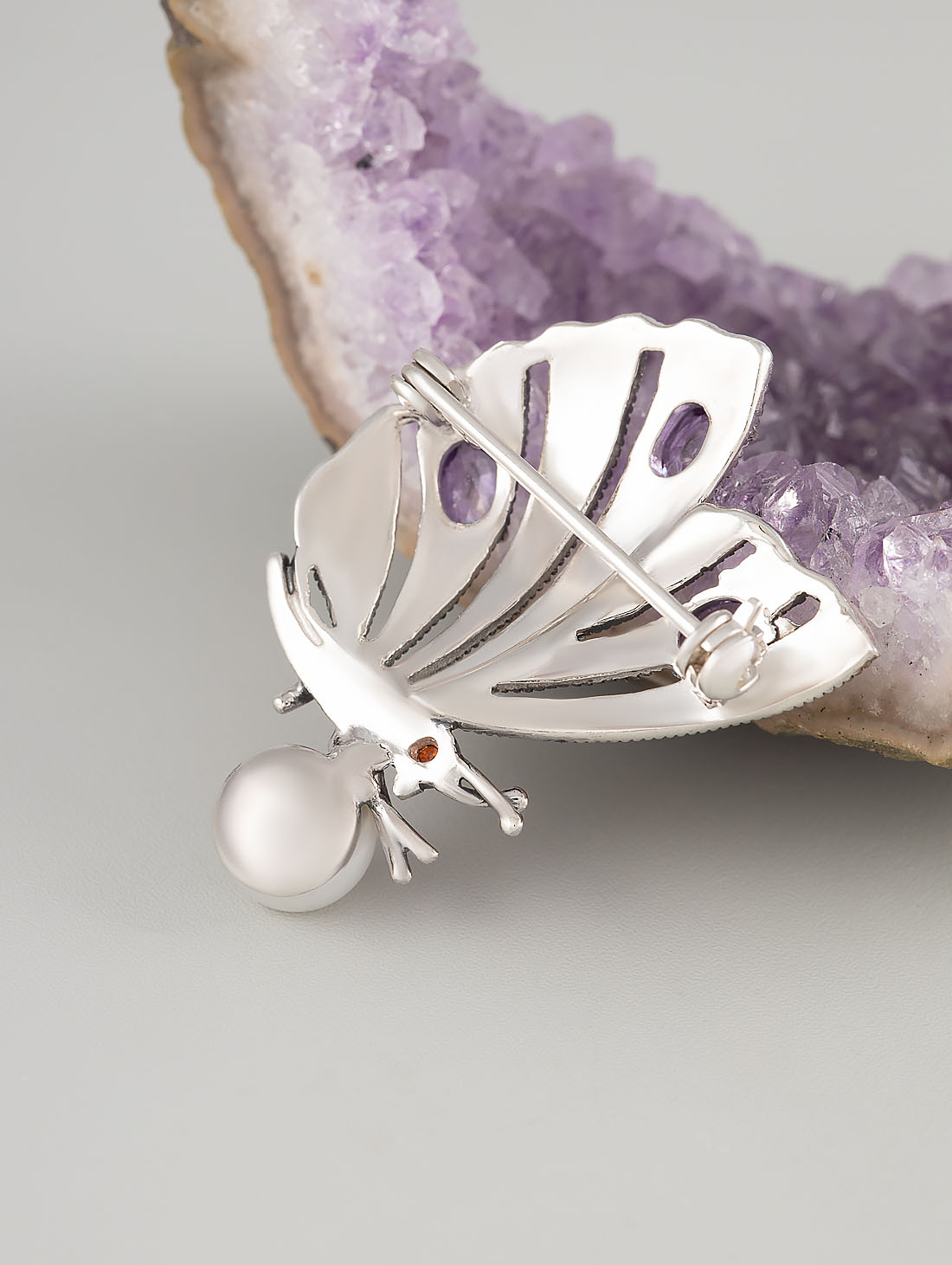 91570 Брошь (Ag 925)