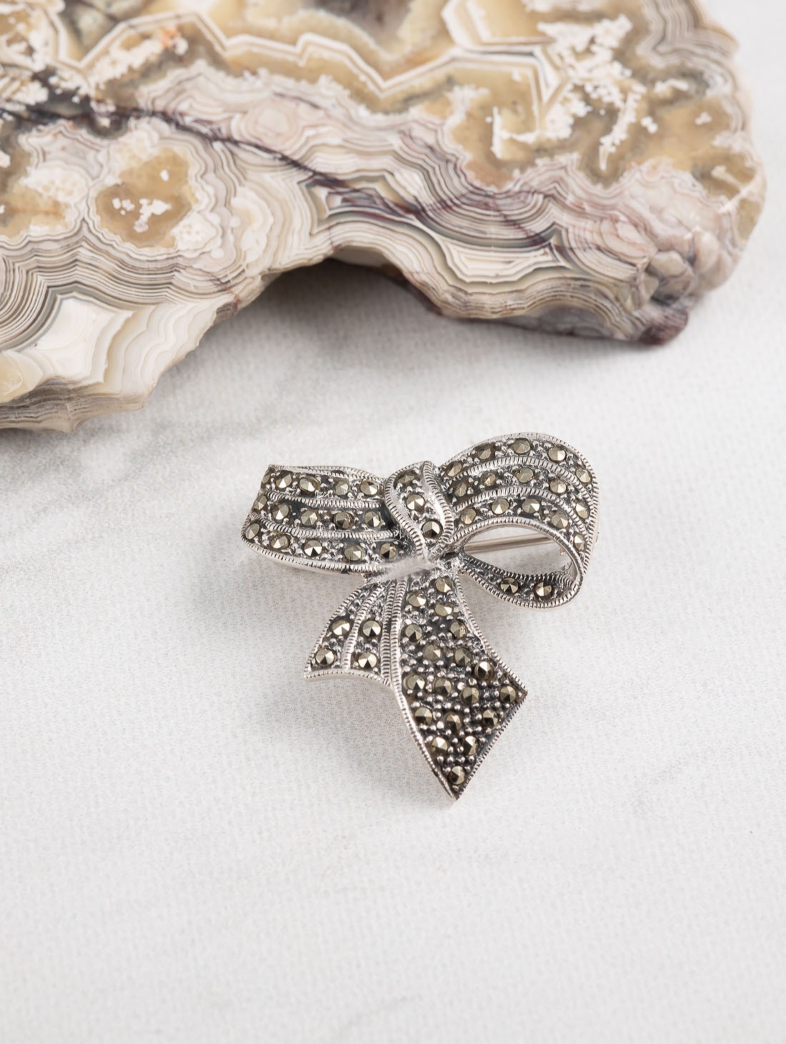 91605 Брошь (Ag 925)