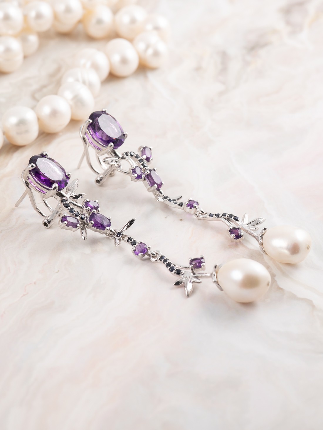 022221 Серьги (Ag 925)