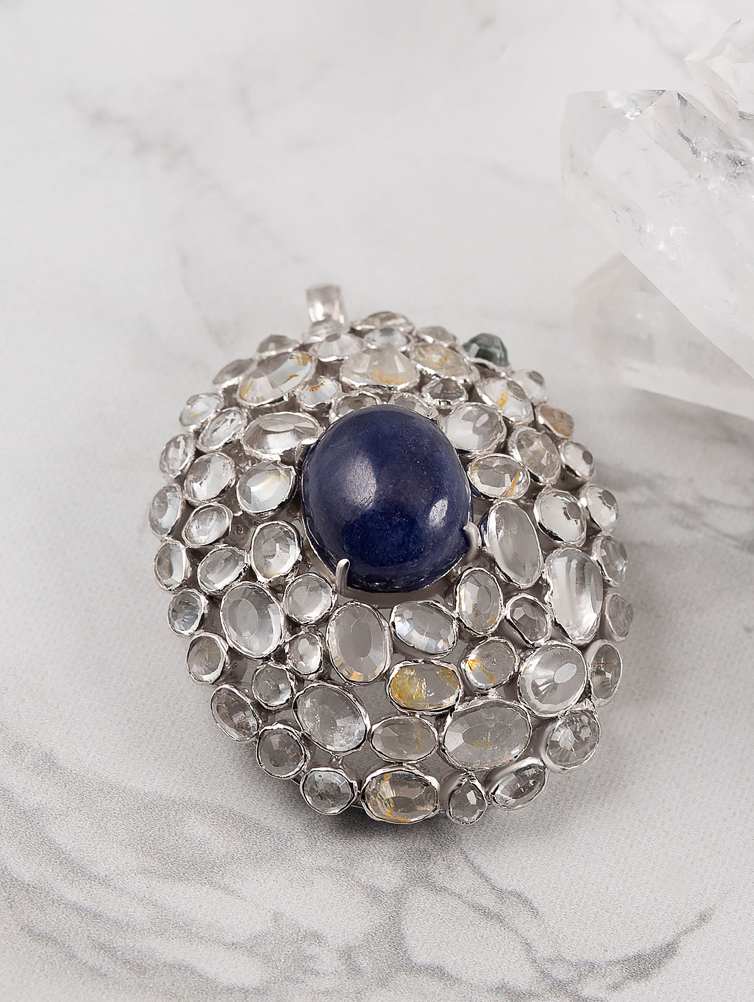 042343 Брошь-кулон (Ag 925)