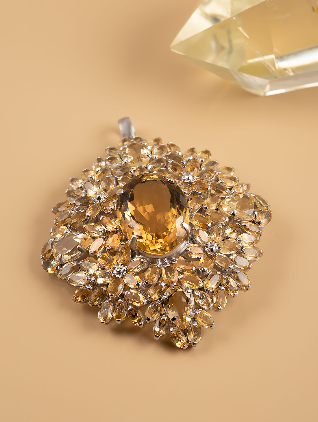 042390 Брошь-кулон (Ag 925)