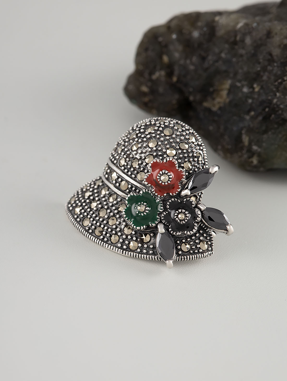 91548 Брошь (Ag 925)