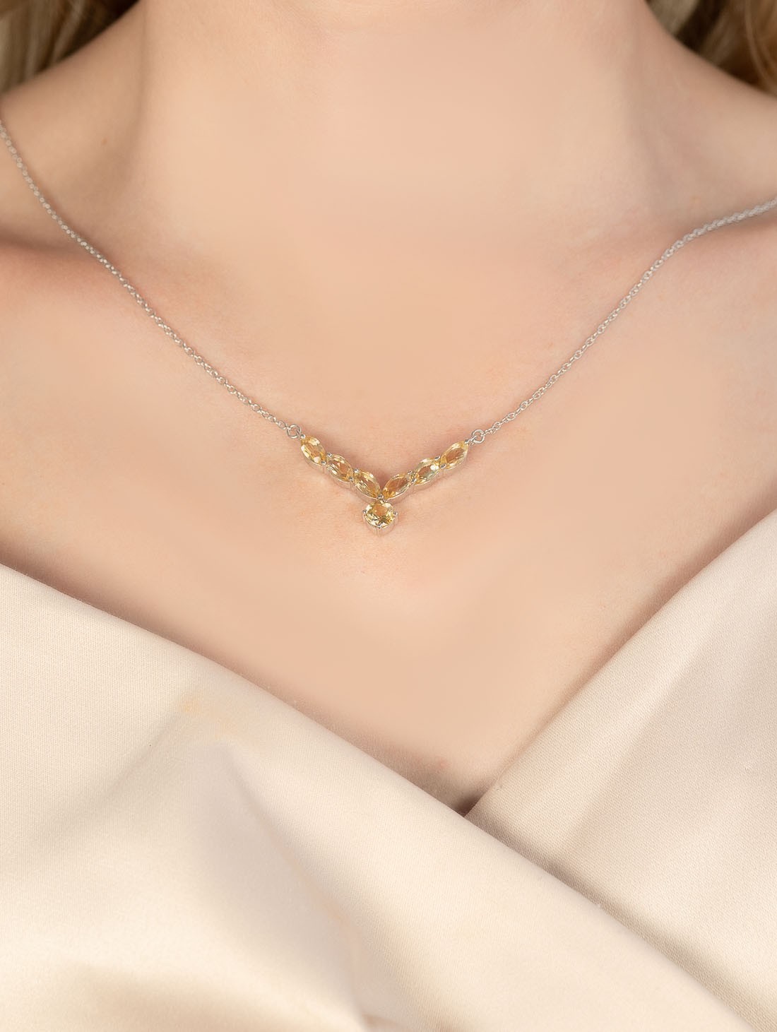 95967 Колье (Ag 925)