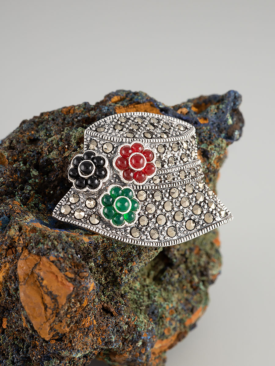 91512 Брошь-кулон (Ag 925)