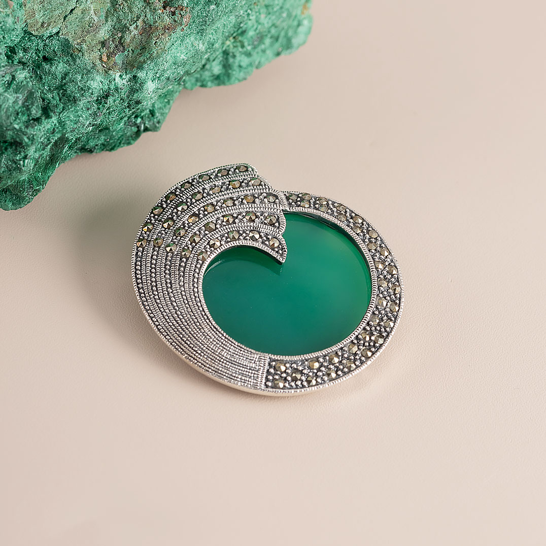 91377 Брошь (Ag 925)