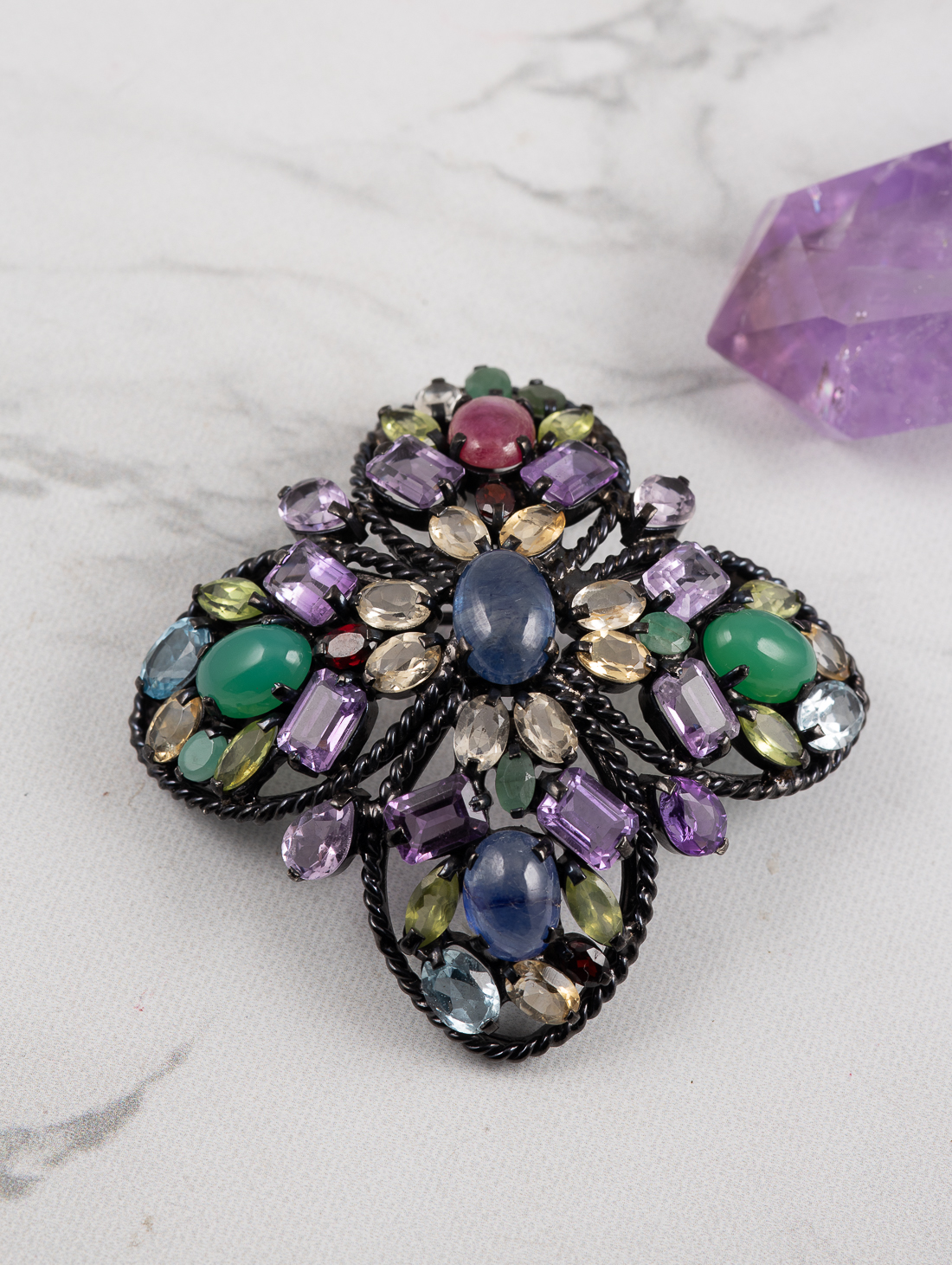 042363 Брошь-кулон (Ag 925)