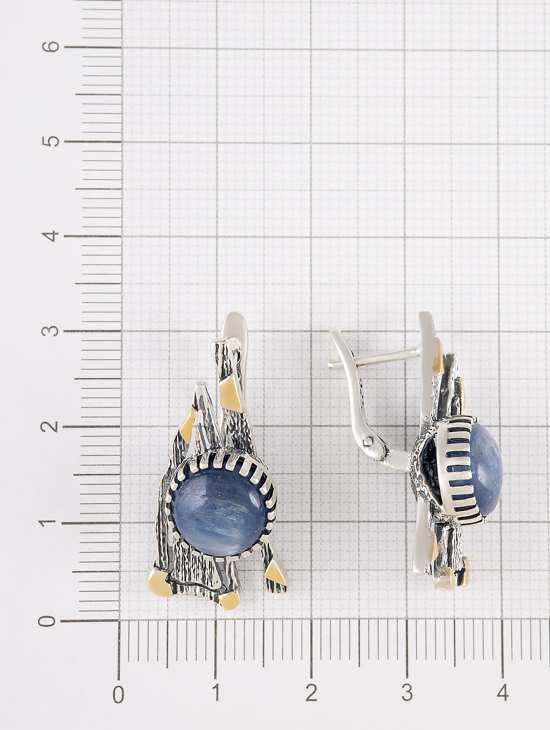 Err1504z Кианит Серьги (Ag 925)