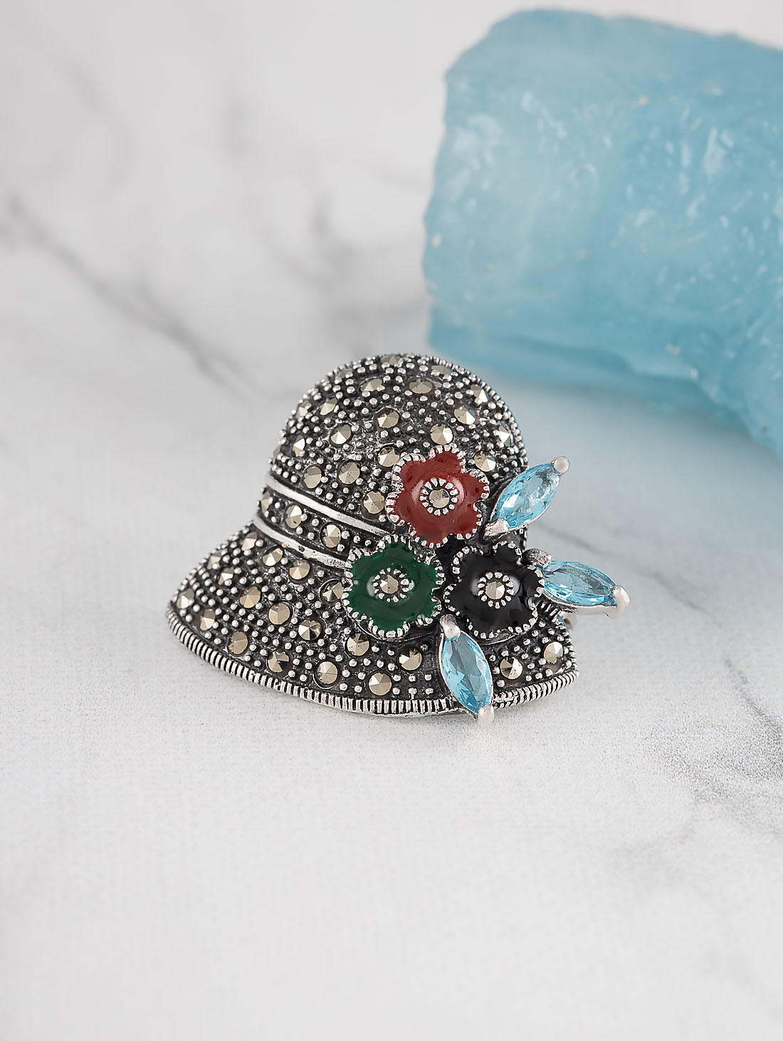 91553 Брошь (Ag 925)