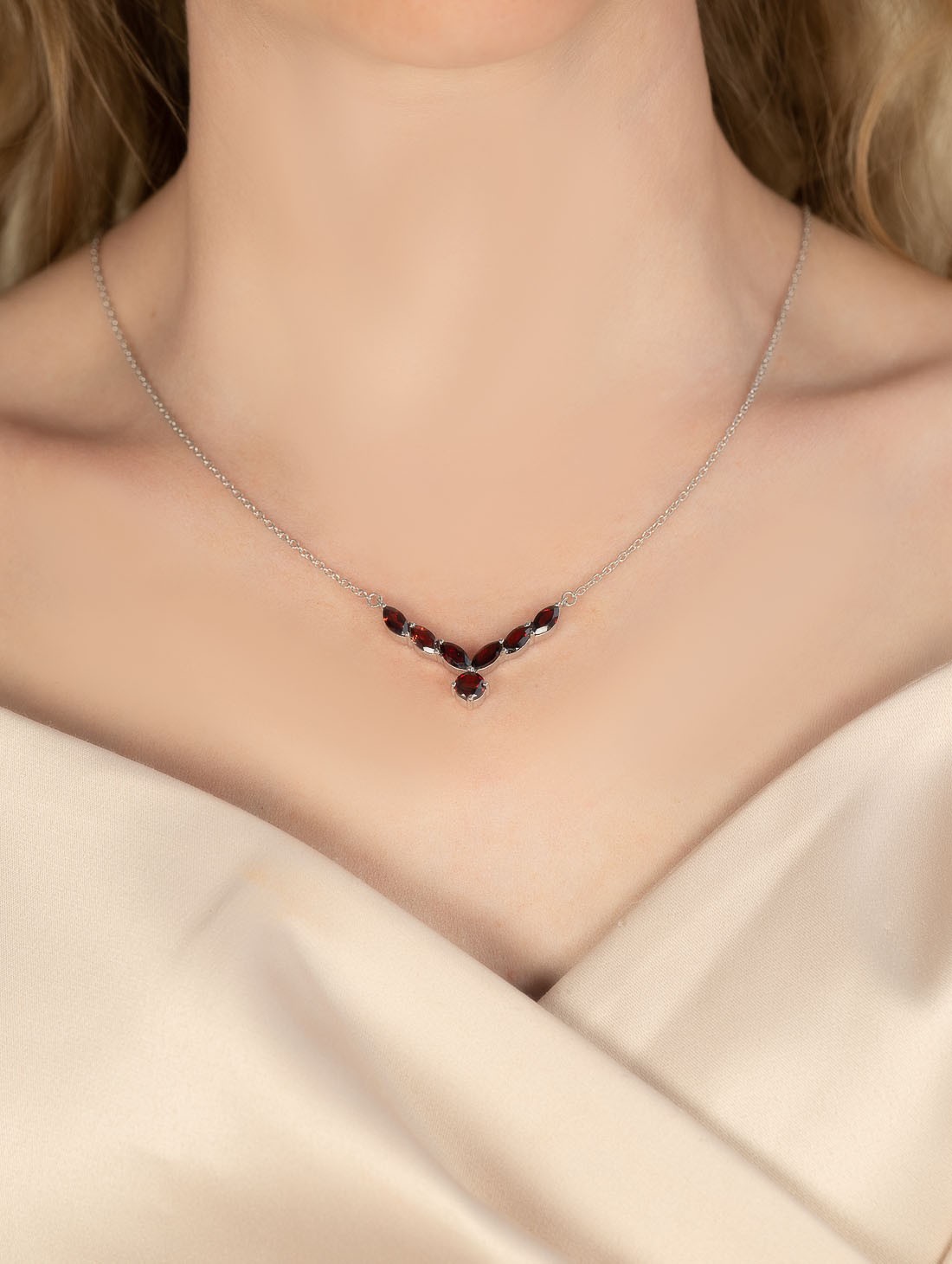 95966 Колье (Ag 925)