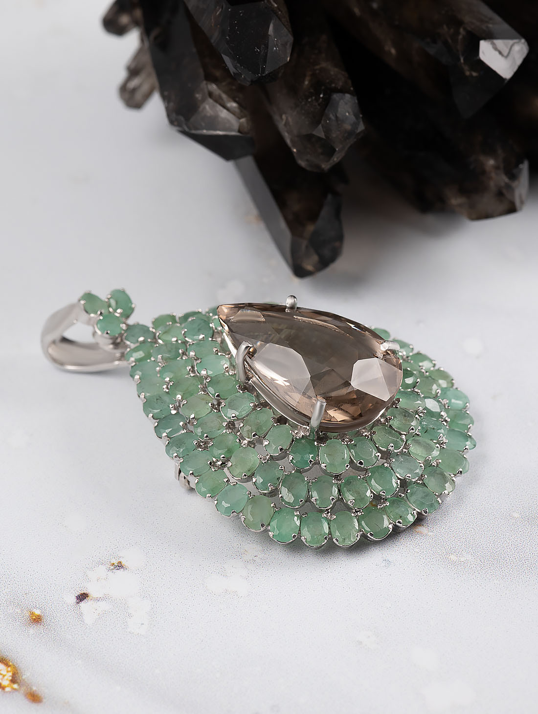 042333 Брошь-кулон (Ag 925)