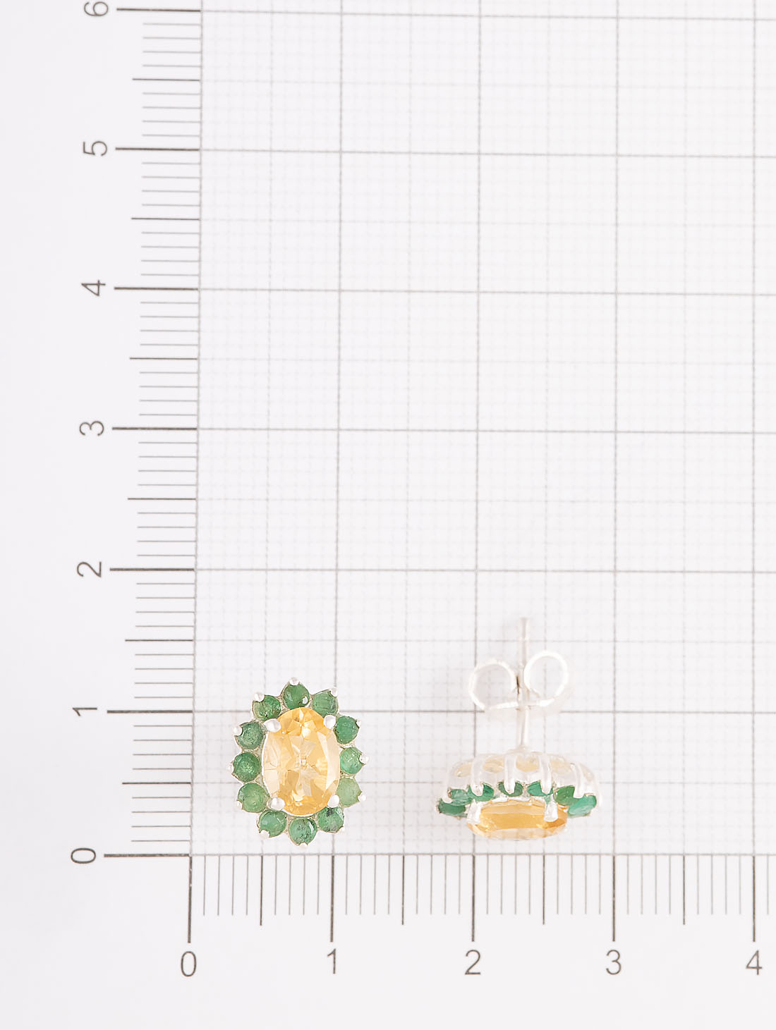 9504 Серьги пуссеты (Ag 925)