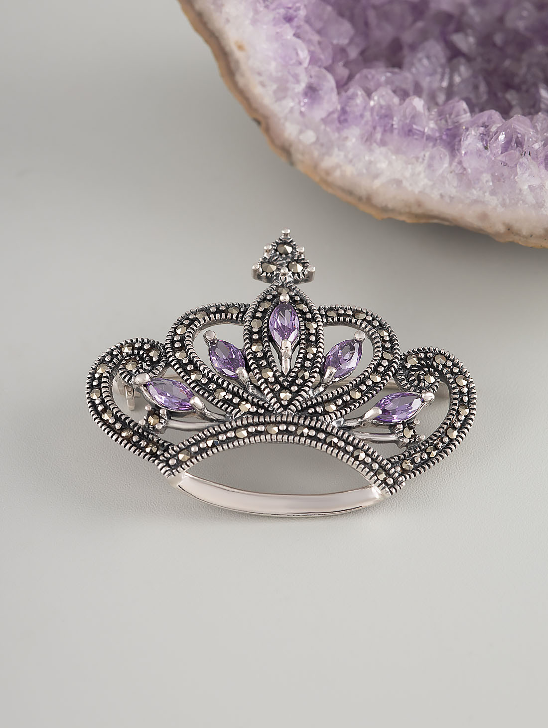 91546 Брошь (Ag 925)