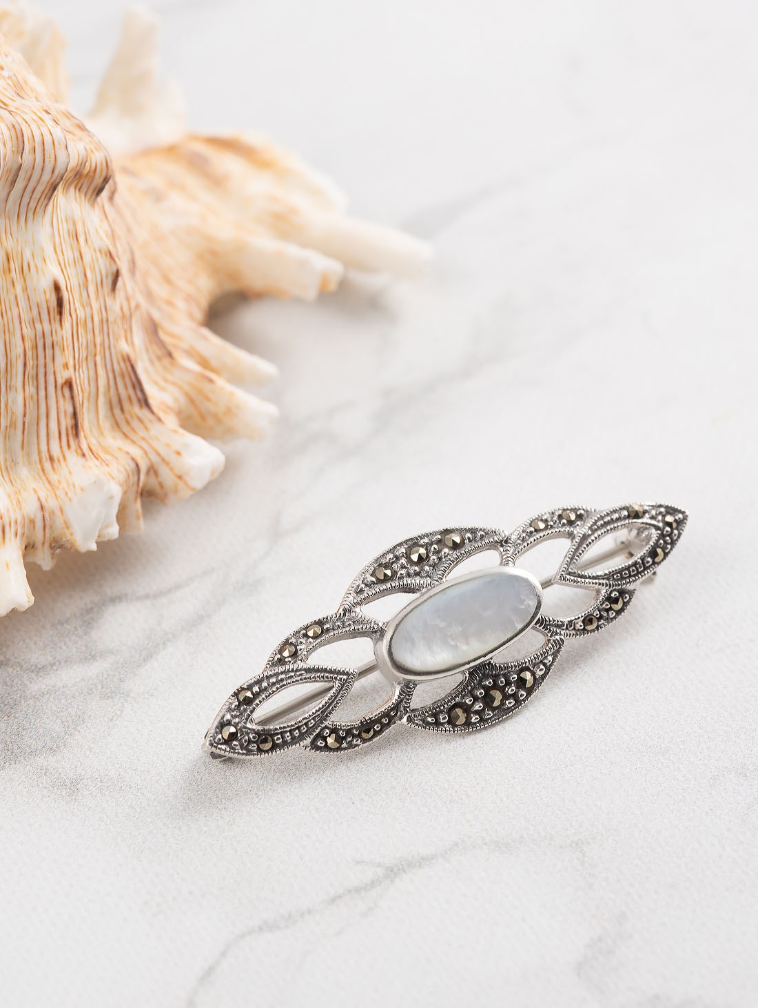 91629 Брошь (Ag 925)