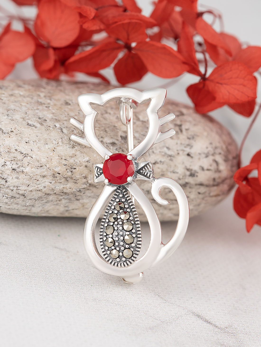 91656 Брошь (Ag 925)