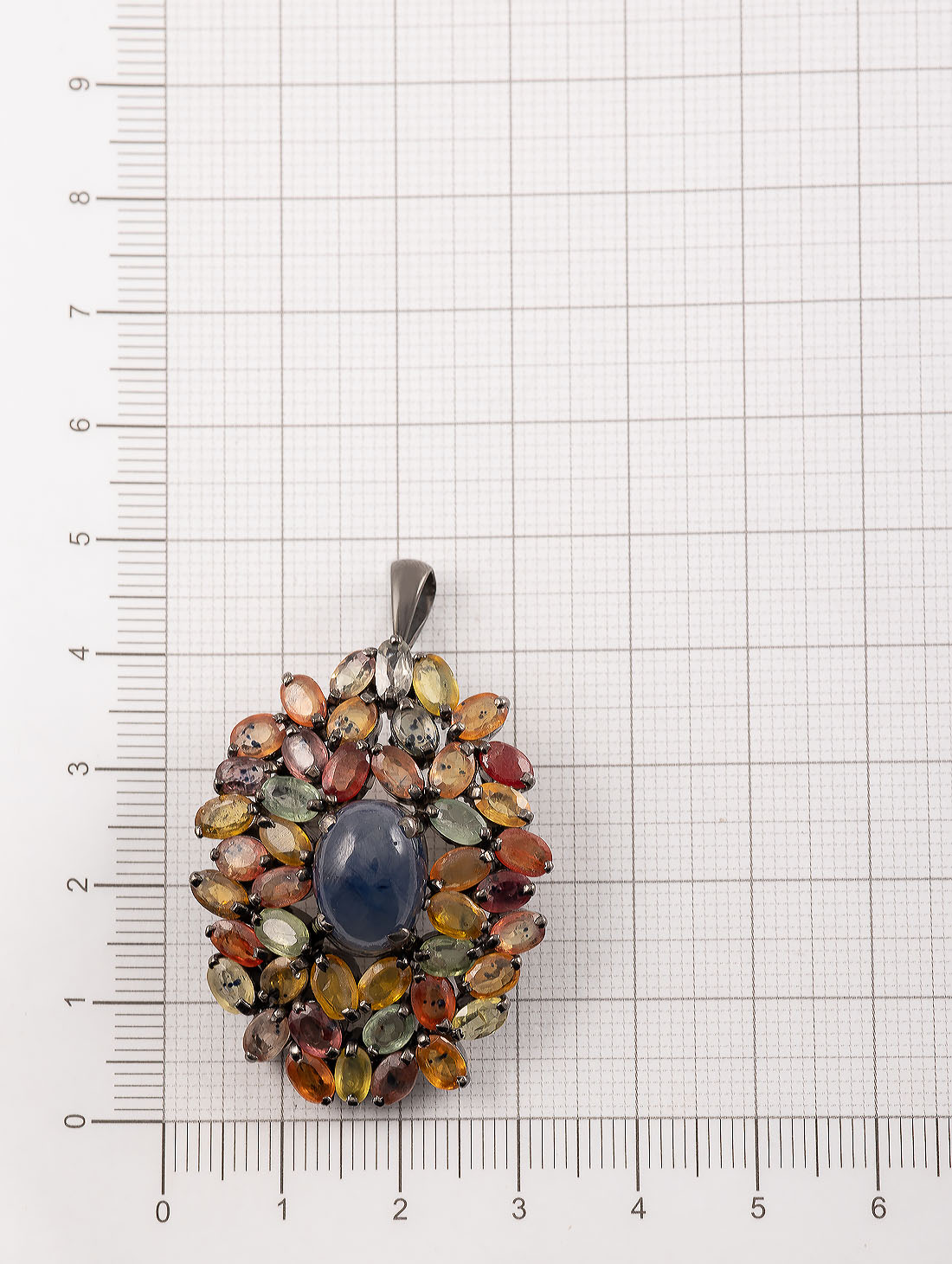 042336 Брошь-кулон (Ag 925)