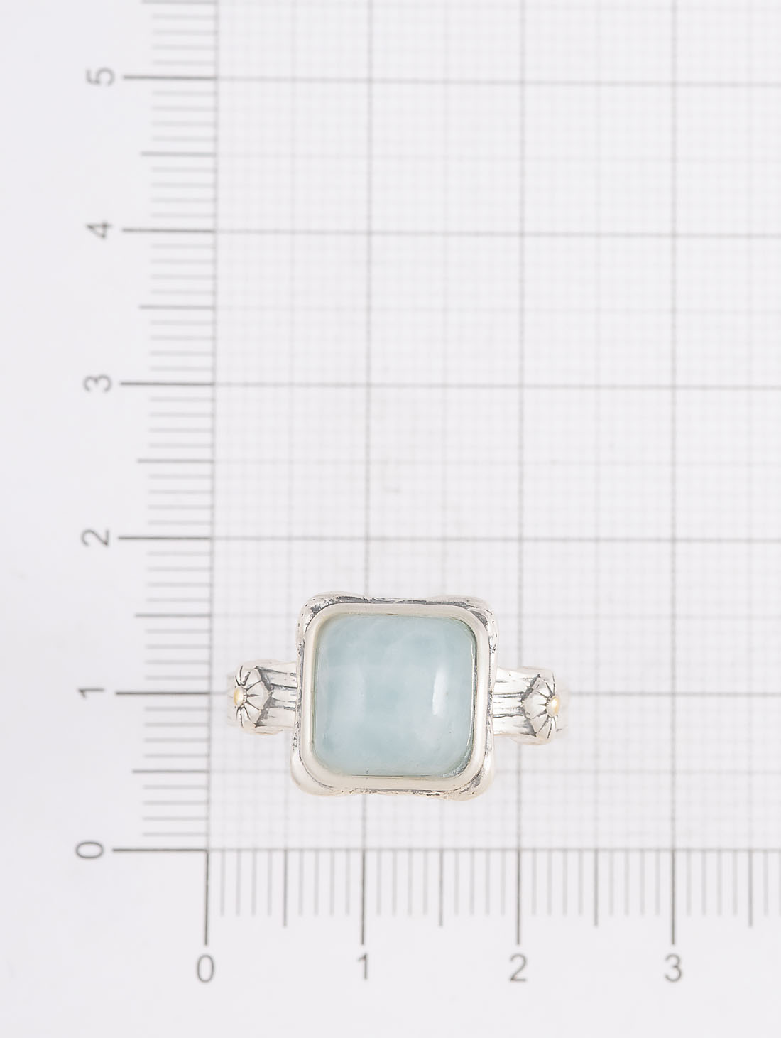 Rrr1260z Аквамарин Кольцо (Ag 925)