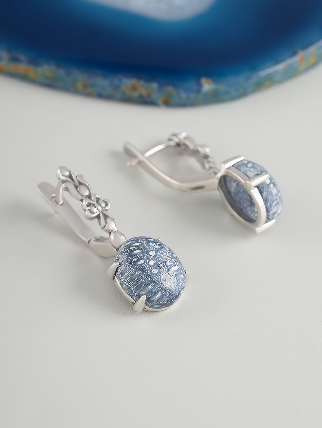 060143 Серьги (Ag 925)