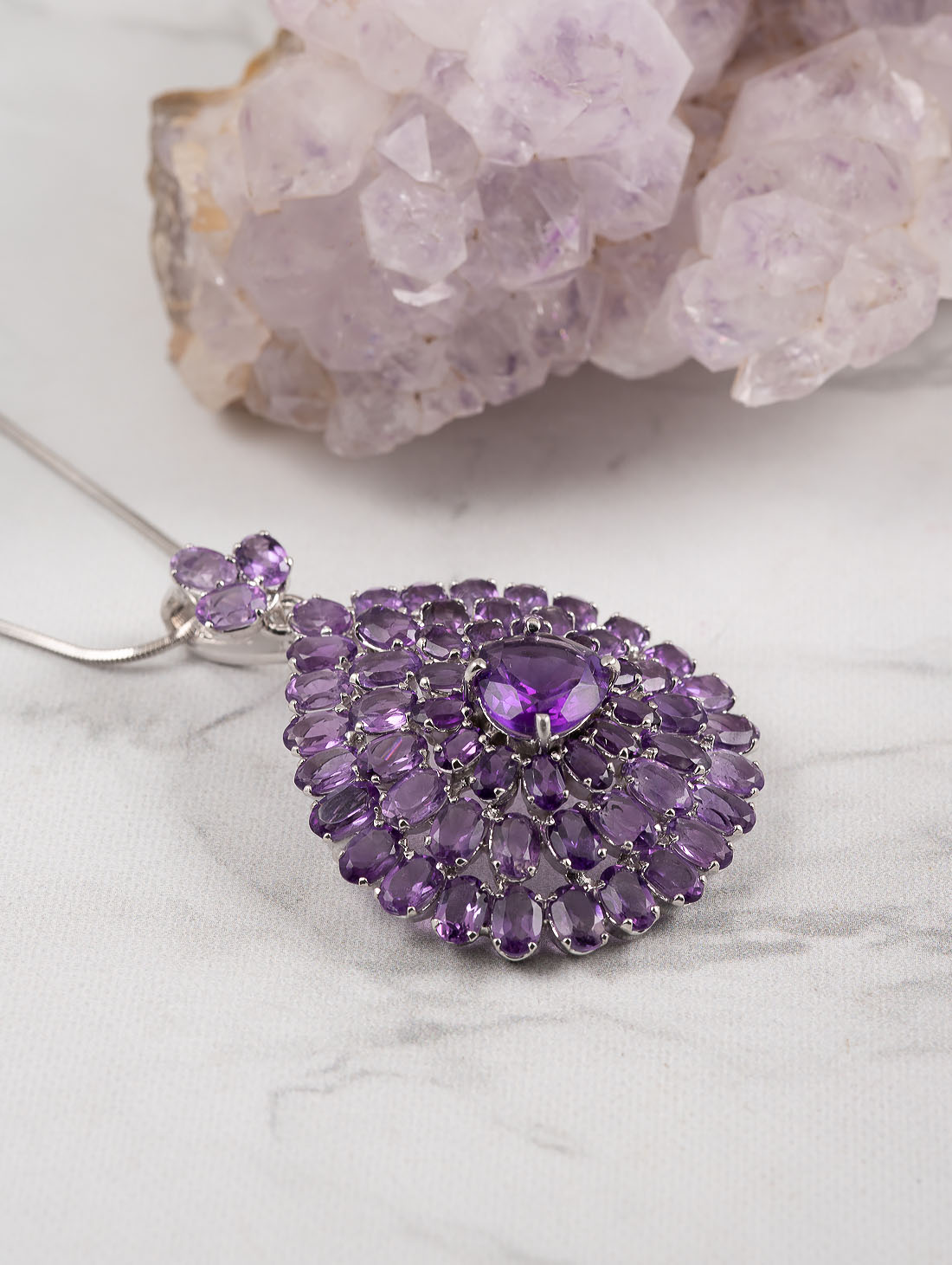 042357 Брошь-кулон (Ag 925)