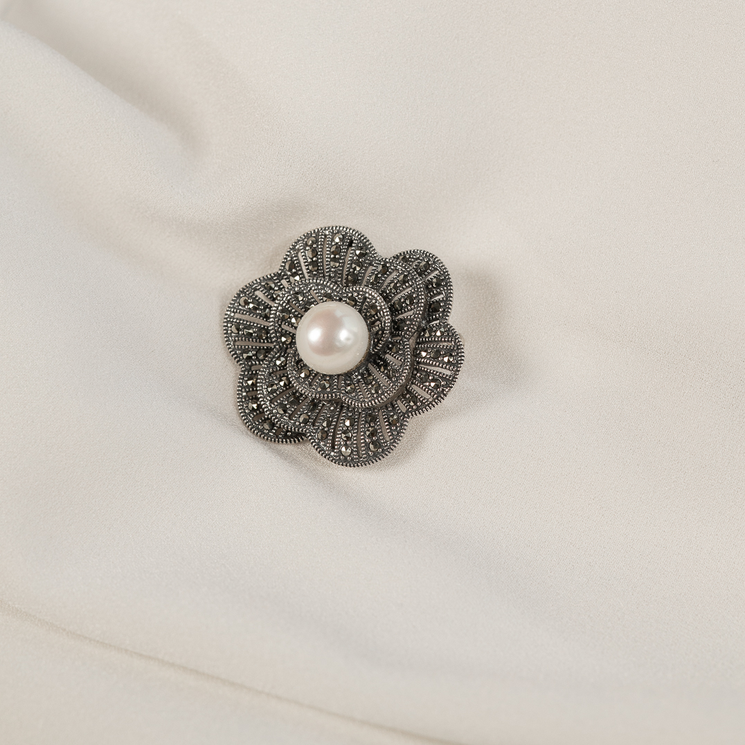 080103 Брошь (Ag 925)