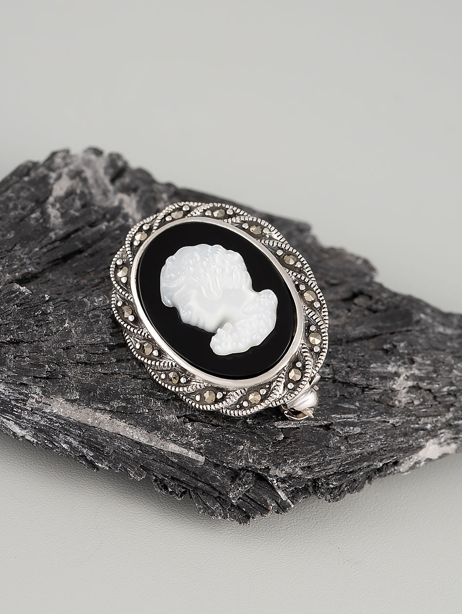 91525 Брошь (Ag 925)