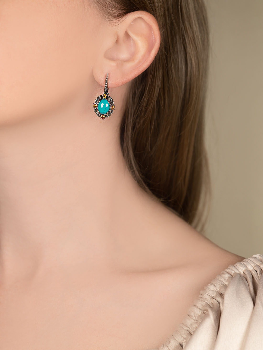 055905 Серьги (Ag 925)