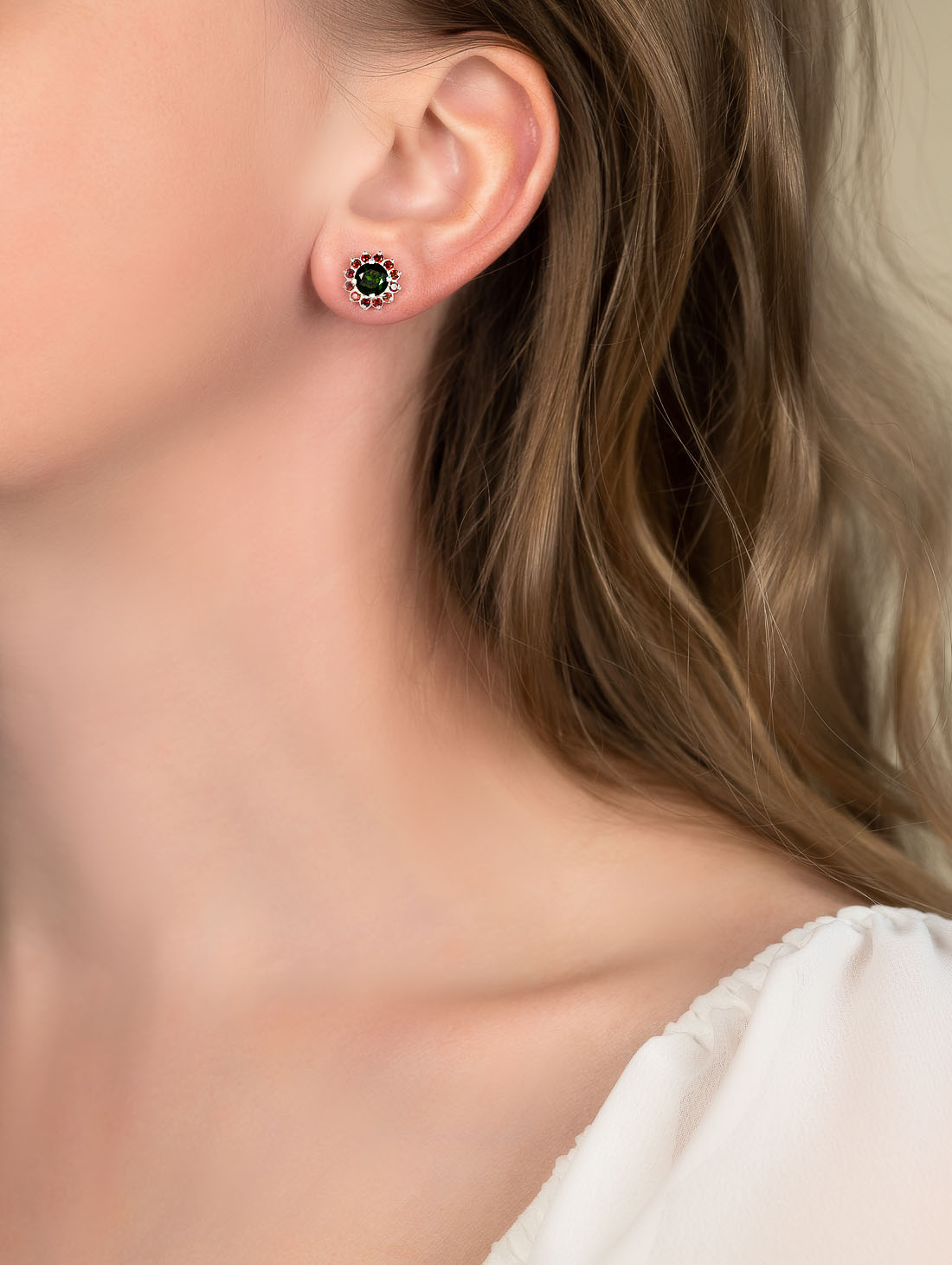 9468 Серьги пуссеты (Ag 925)