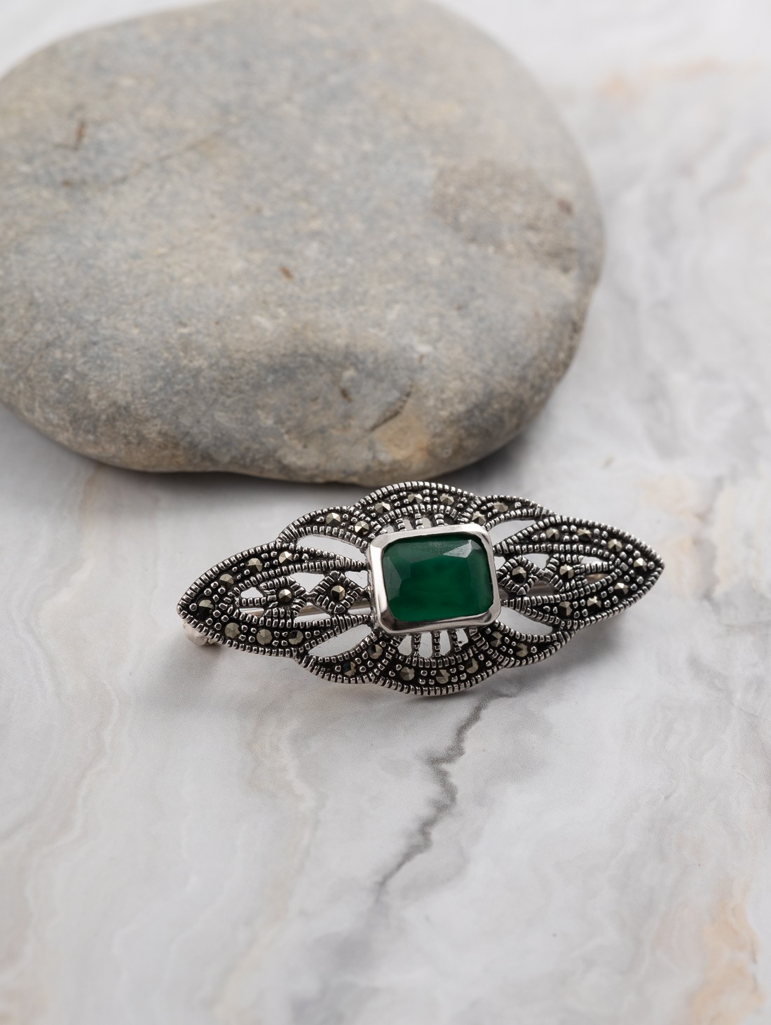 91640 Брошь (Ag 925)