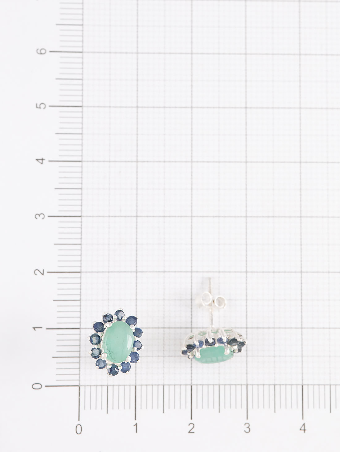 9400 Серьги пуссеты (Ag 925)