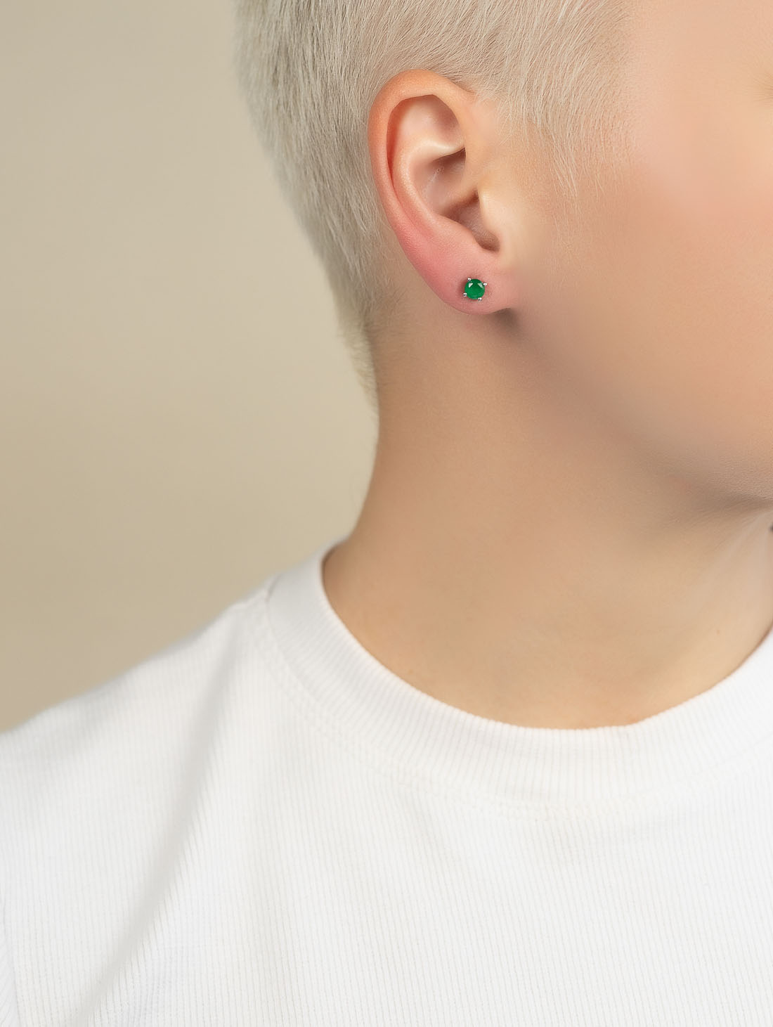 9350 Серьги пуссеты (Ag 925)