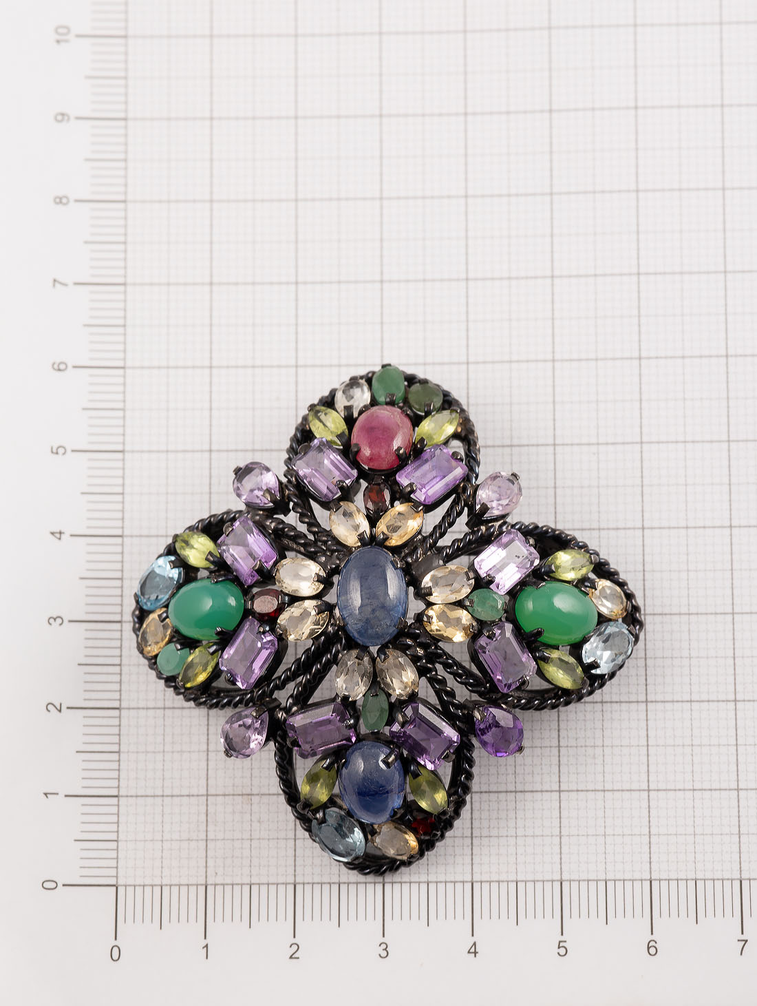 042363 Брошь-кулон (Ag 925)