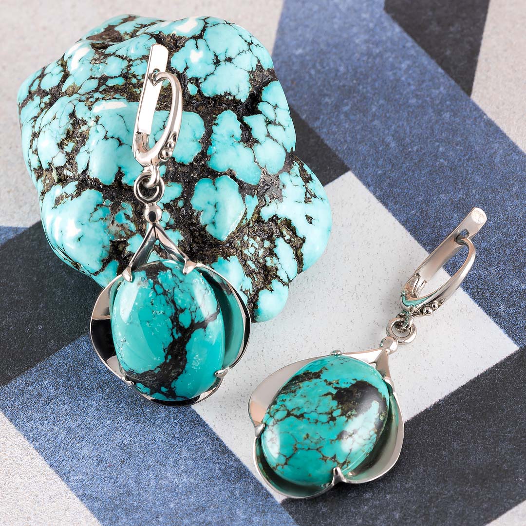 055830 Серьги (Ag 925)