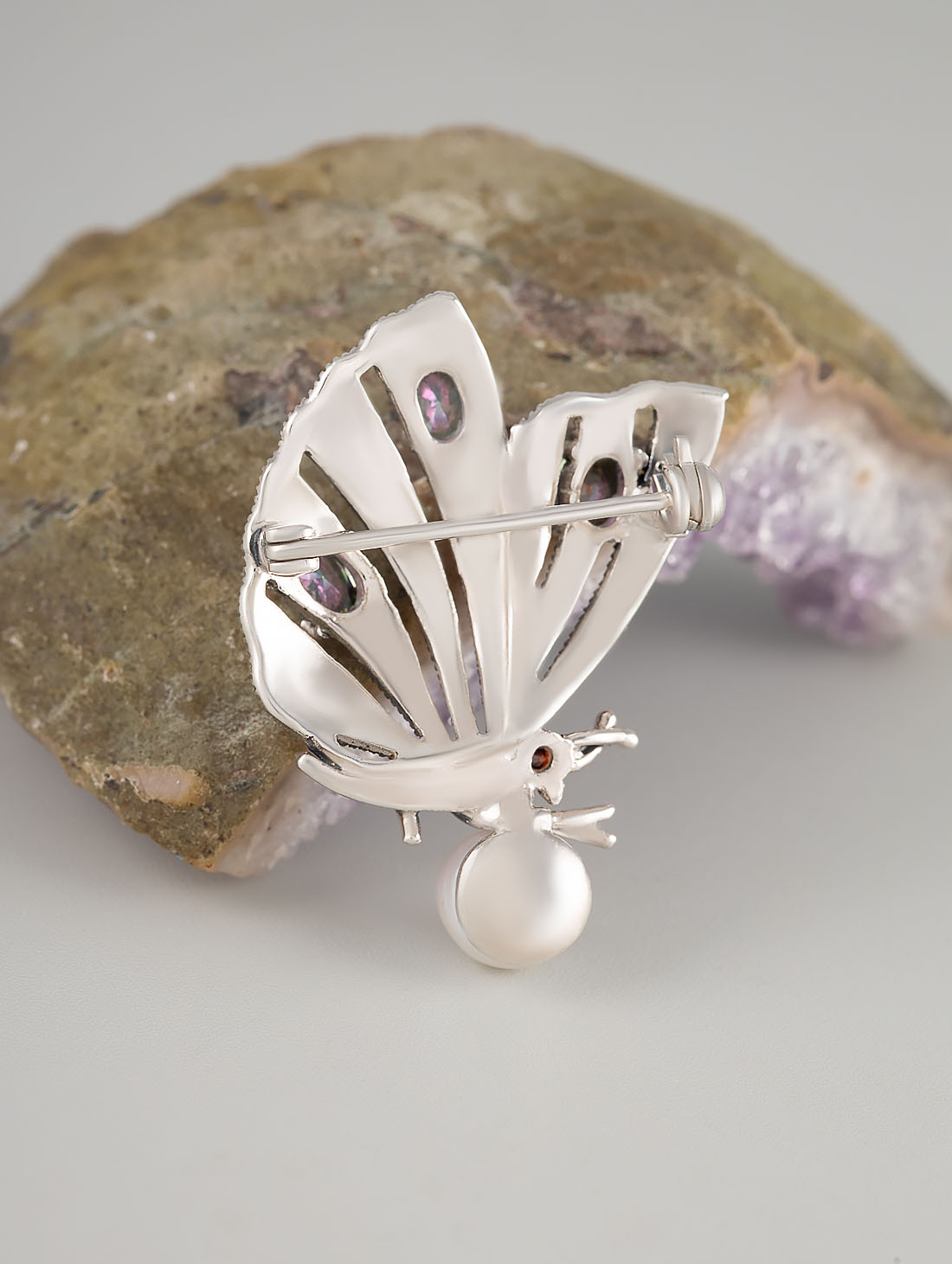 91569 Брошь (Ag 925)