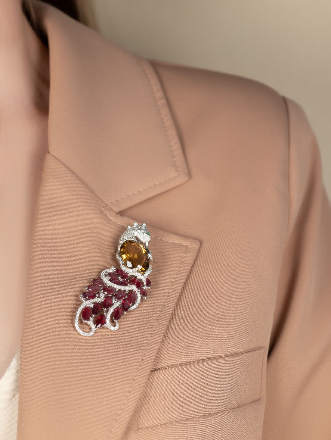 793 Брошь-кулон (Ag 925)