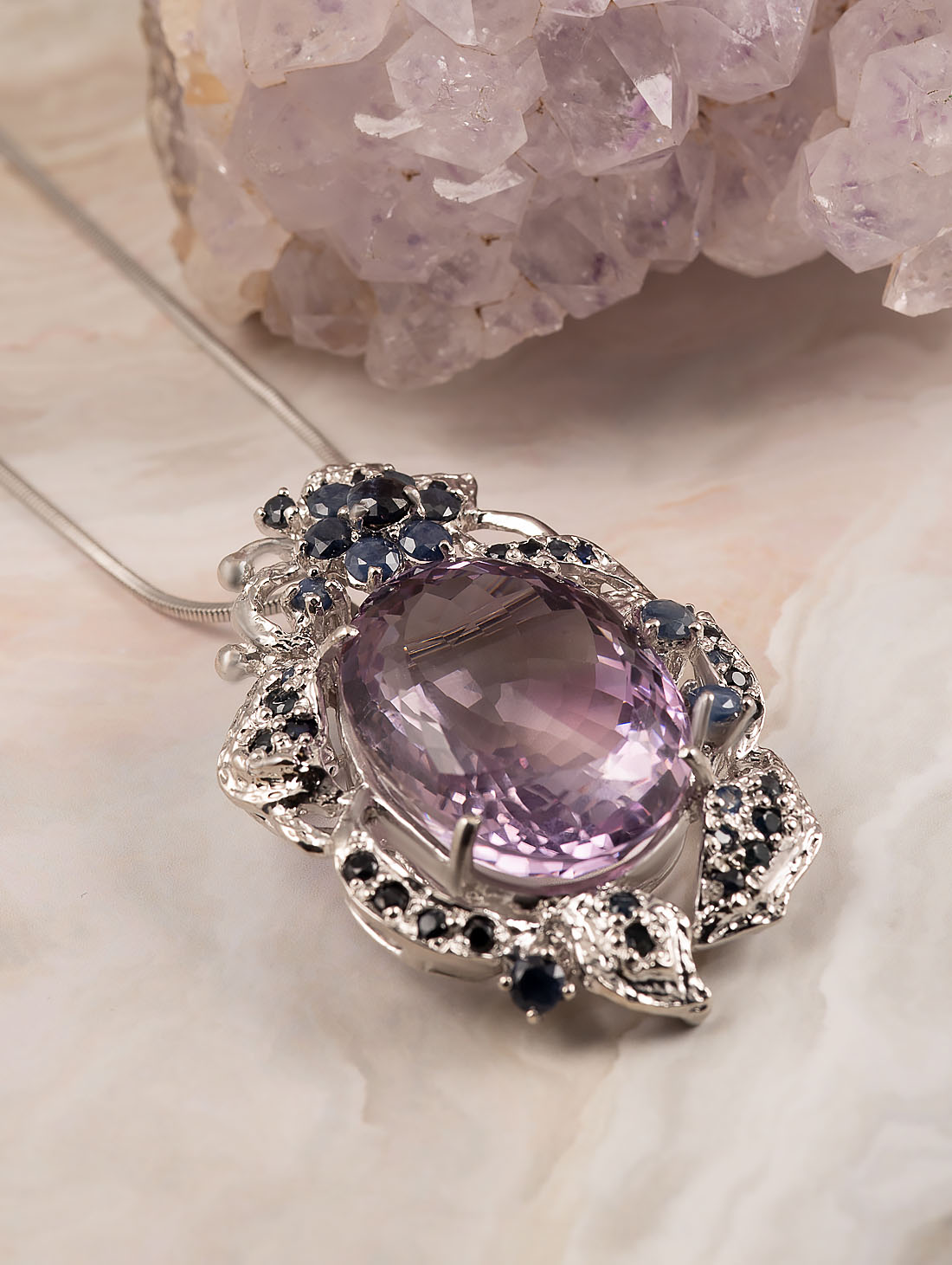 042369 Брошь-кулон (Ag 925)