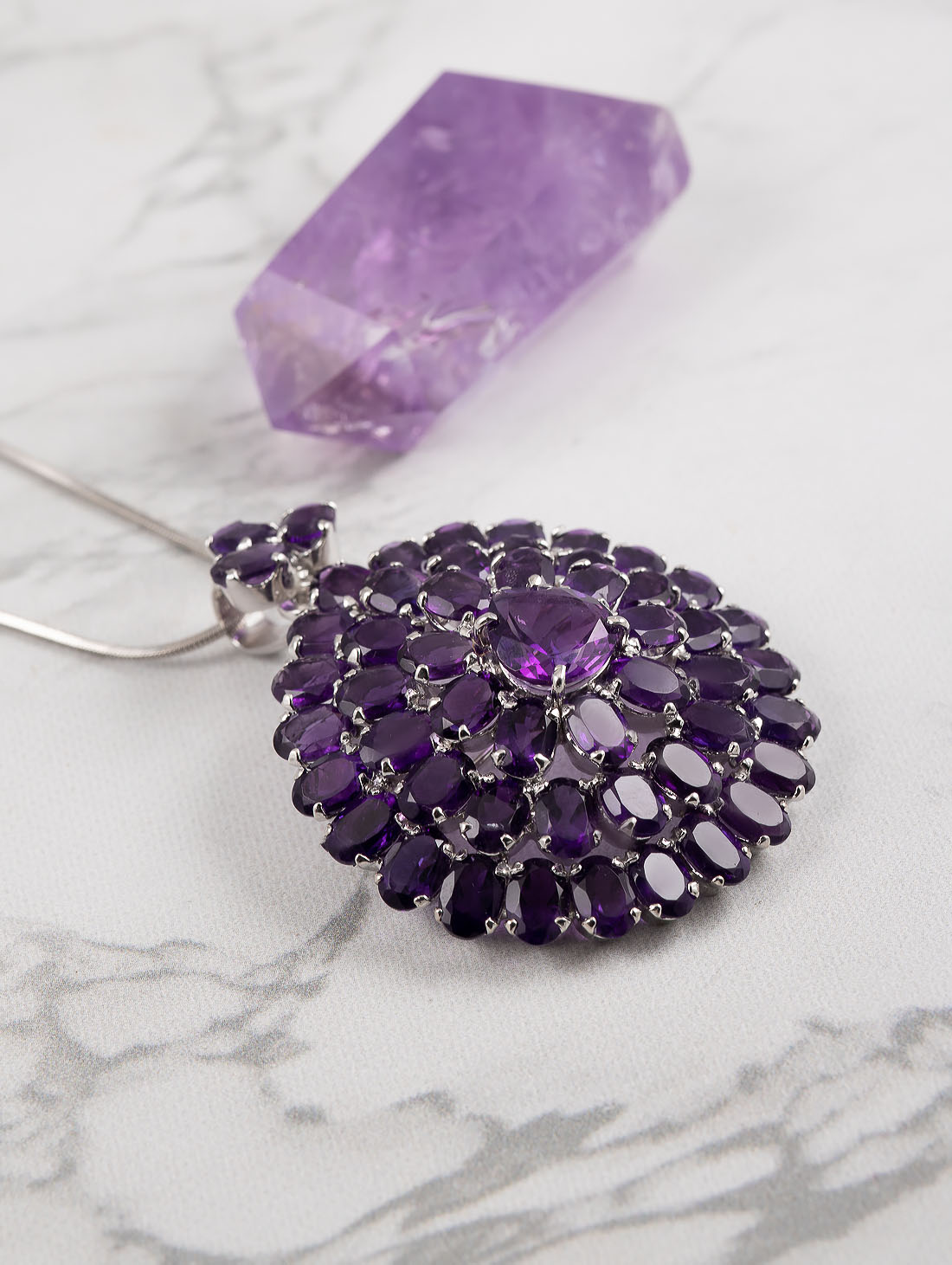 042356 Брошь-кулон (Ag 925)