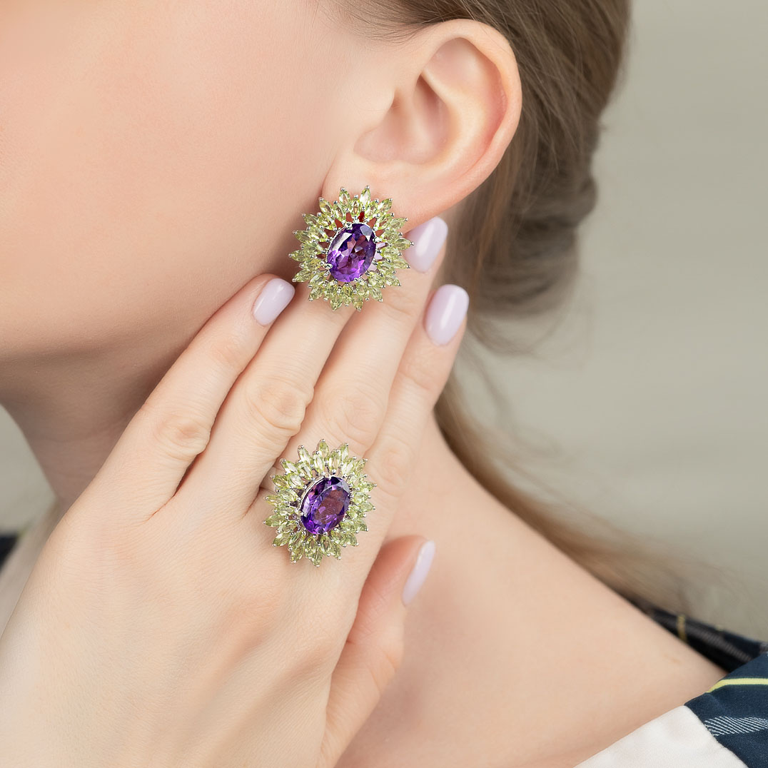 002284 Серьги (Ag 925)