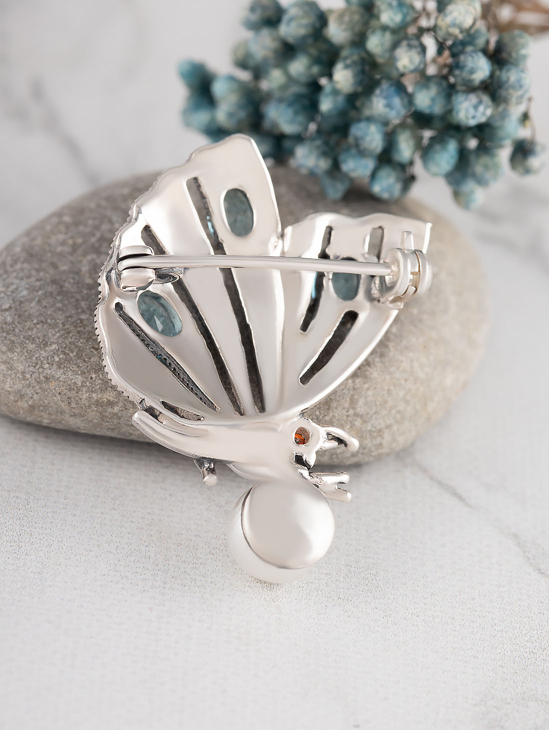 91566 Брошь (Ag 925)