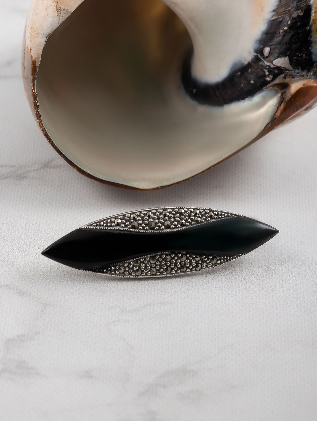 91638 Брошь (Ag 925)