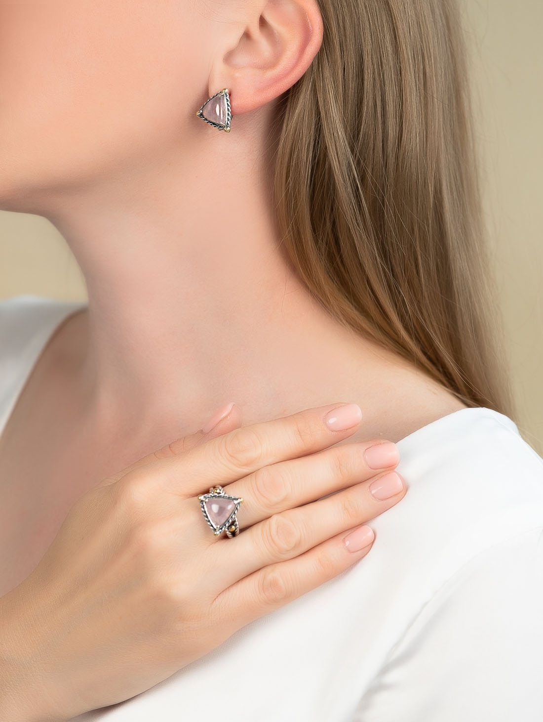 Err1482z Кварц Серьги (Ag 925)