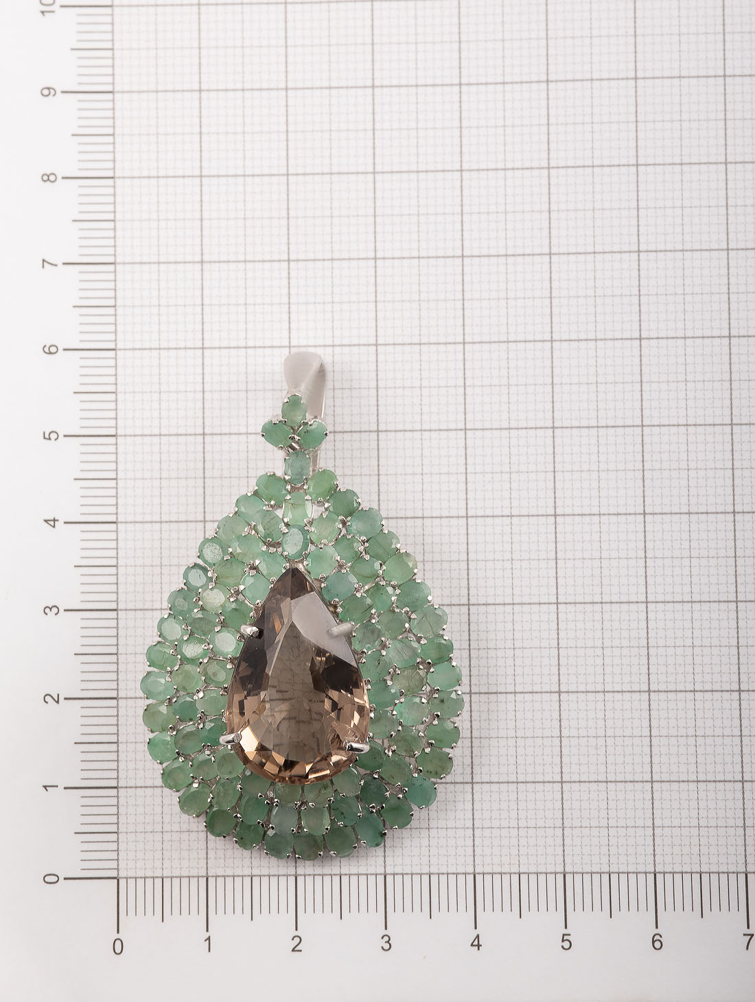 042333 Брошь-кулон (Ag 925)